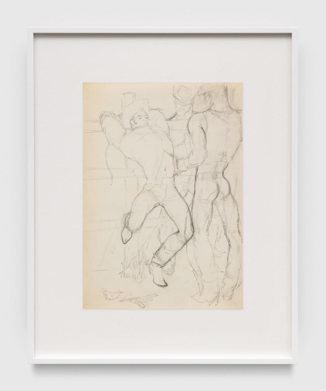 Tom of Finland, Untitled (Preparatory Drawing), c. 1963
