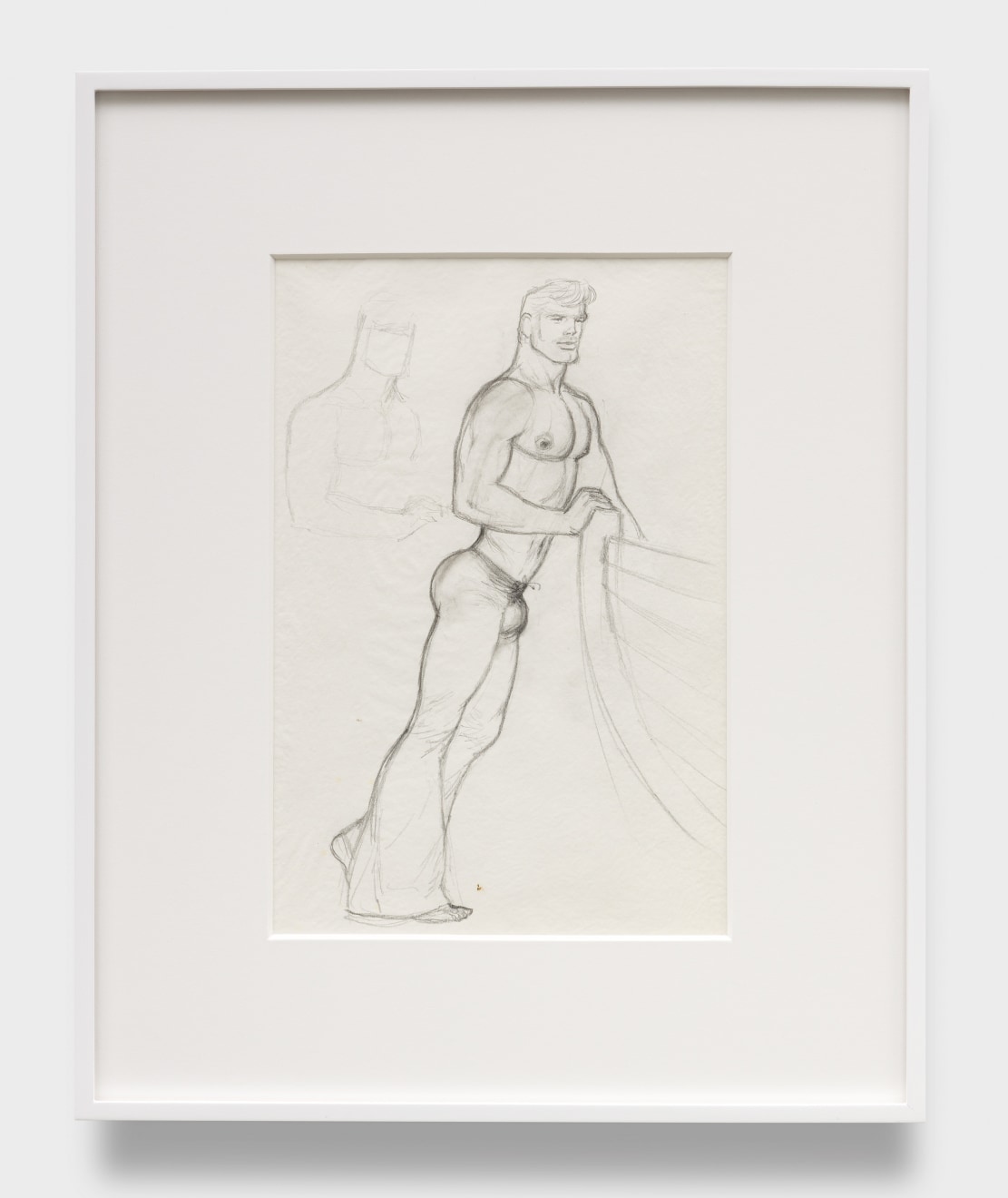 Tom of Finland, Untitled (Preparatory Drawing, from &quot;Setting Sail&quot;), 1974