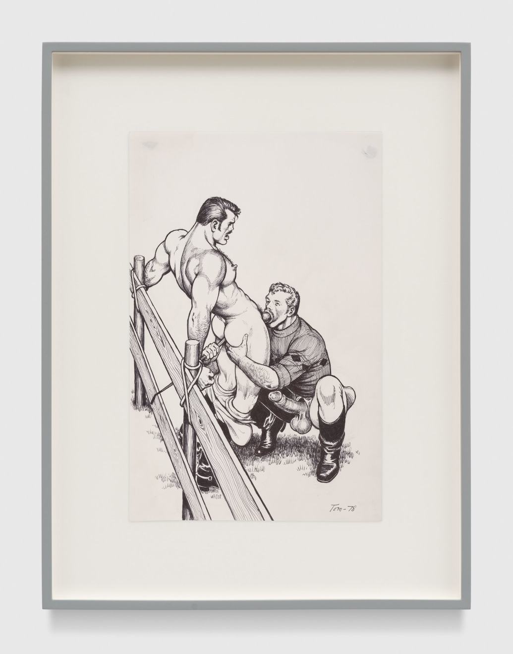 Tom of Finland, Untitled (from Kake vol. 21 - &quot;Greasy Rider&quot;), 1978