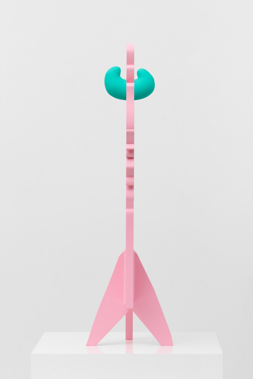 Aaron Curry, Offbeat Representation of a Pink Thing (Defined by Indistinguishable Chatter), 2022