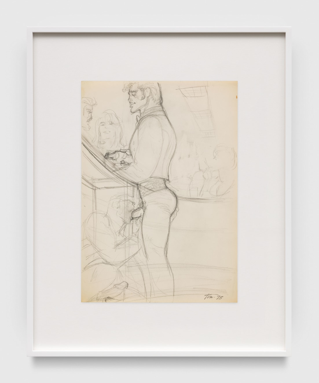 Tom of Finland, Untitled (Preparatory Drawing), c. 1975