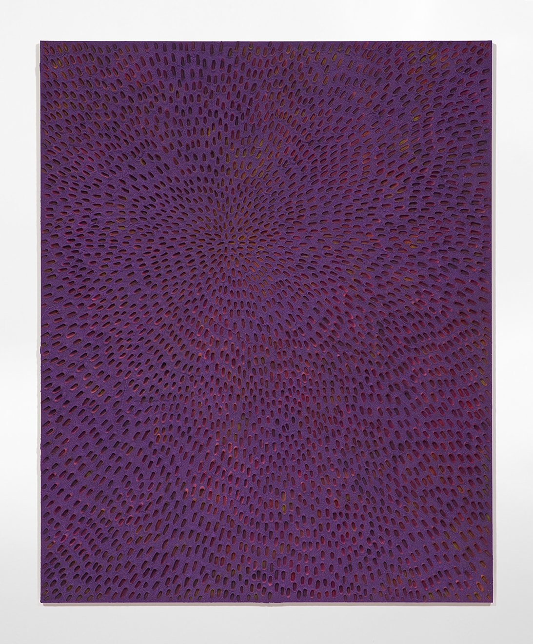 Jennifer Guidi Purple Rain (Painted Pink Sand SF #2F, Purple CS), 2016