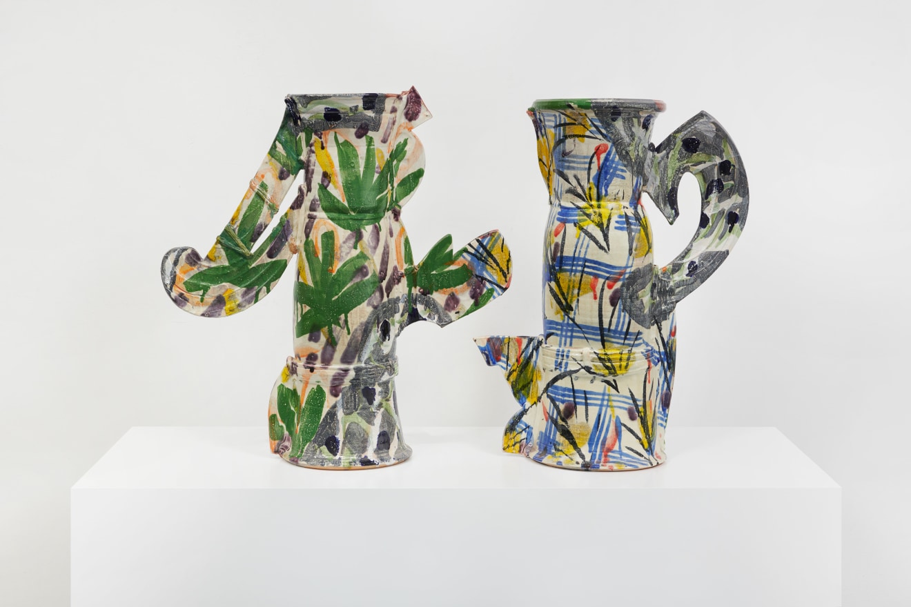 Betty Woodman, January Kimono Vases #2, 1995
