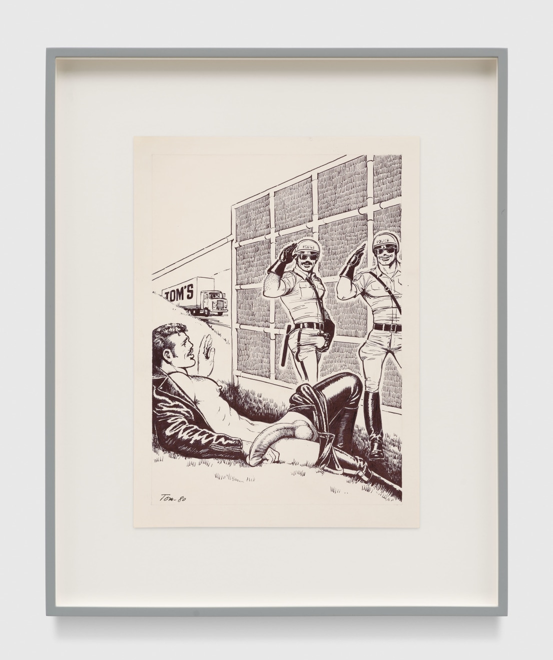Tom of Finland, Untitled (from Kake vol. 22 - &quot;Highway Patrol&quot;), 1980