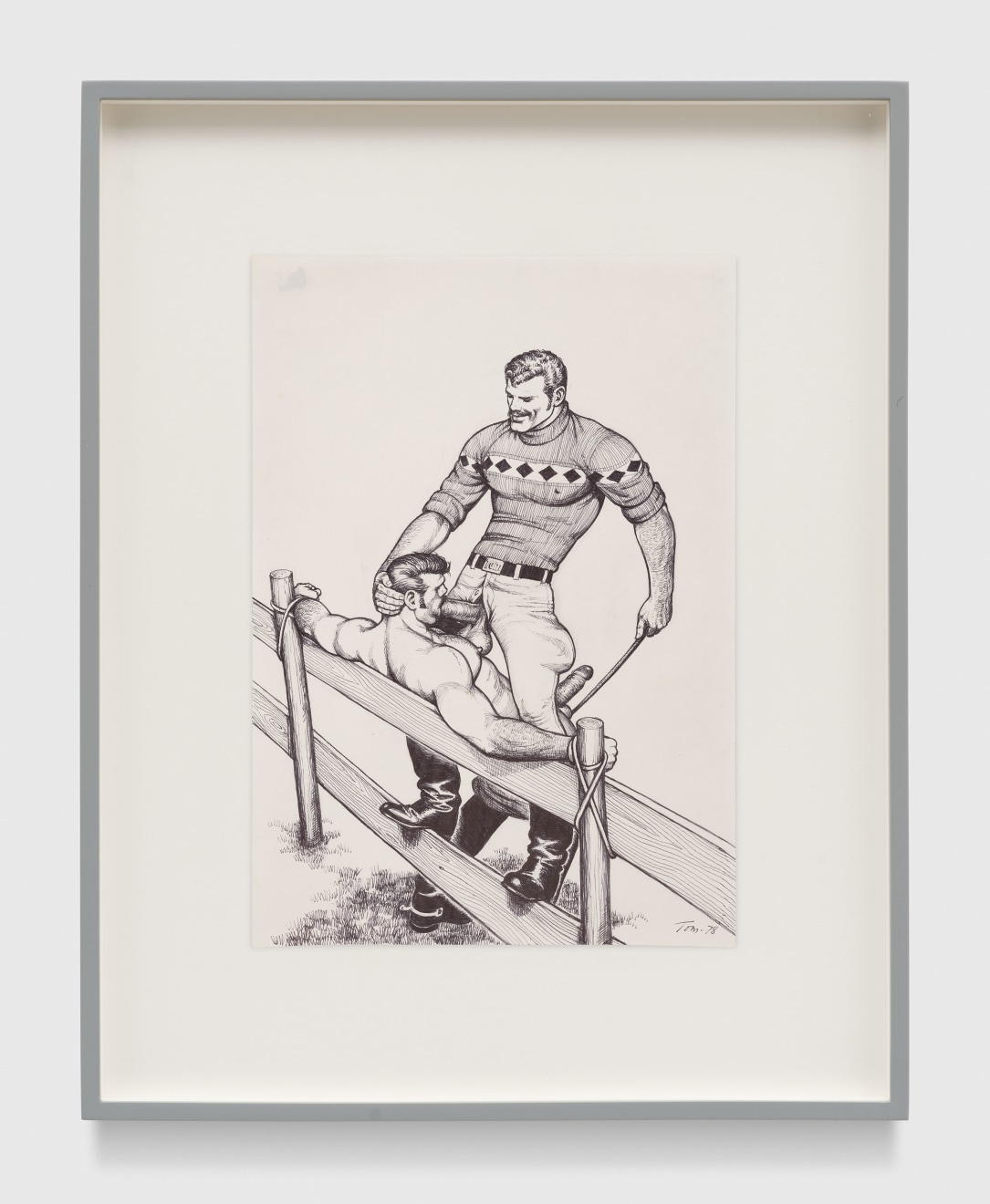 Tom of Finland, Untitled (from Kake vol. 21 - &quot;Greasy Rider&quot;), 1978