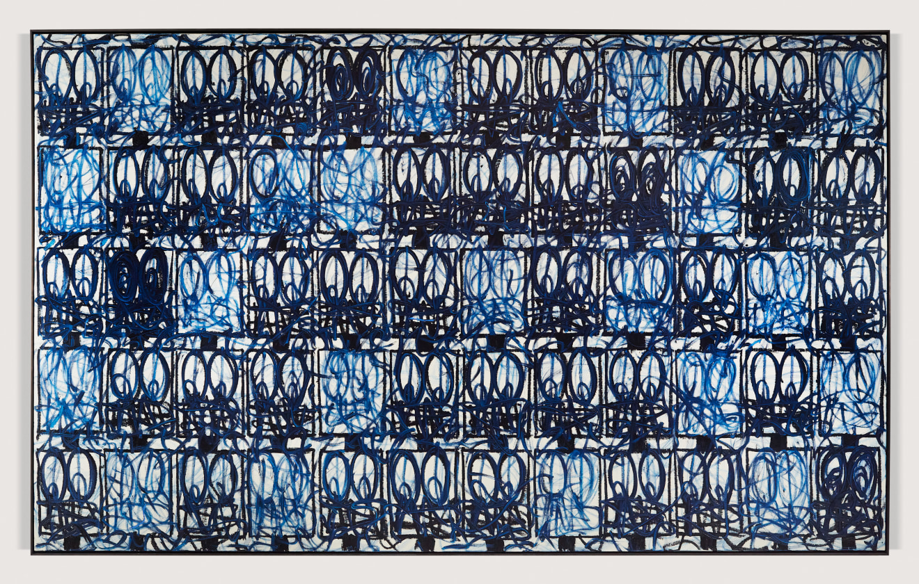 Rashid Johnson, Bruise Painting &quot;Body and Soul&quot;, 2021