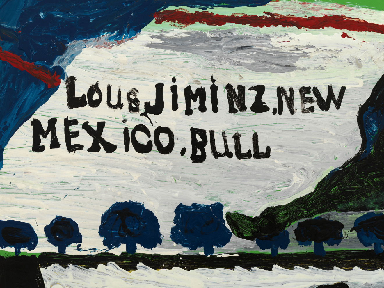 William Hawkins, LOUS JIMINZ NEW MEXICO BULL, 1985