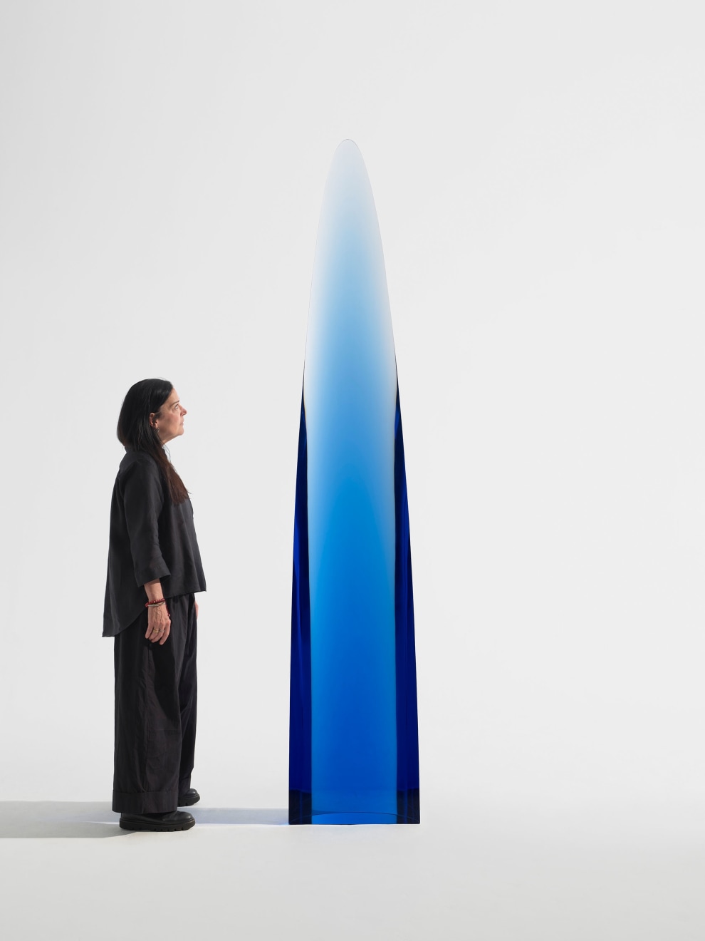 Fred Eversley, Untitled (cylindrical lens), 2024