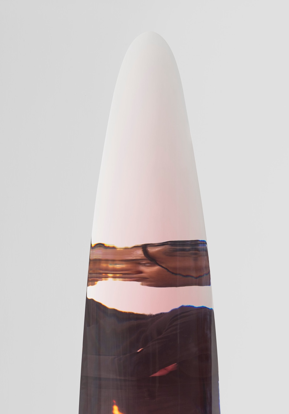 Fred Eversley, Untitled (cylindrical lens), 2022
