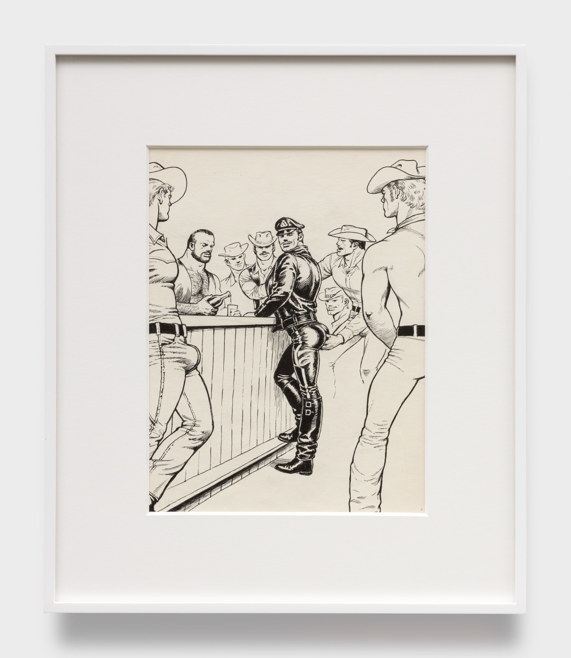 Tom of Finland, Untitled (from Kake vol. 23 - &quot;In the Wild West&quot;), 1982