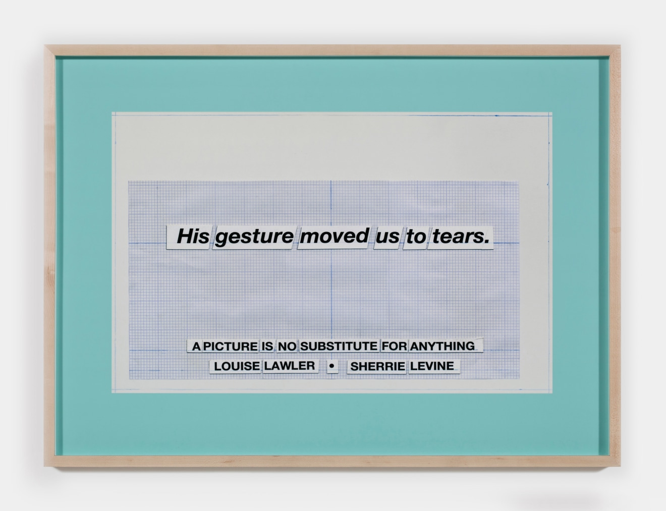 Larry Johnson Untitled (Moved to Tears), 2010