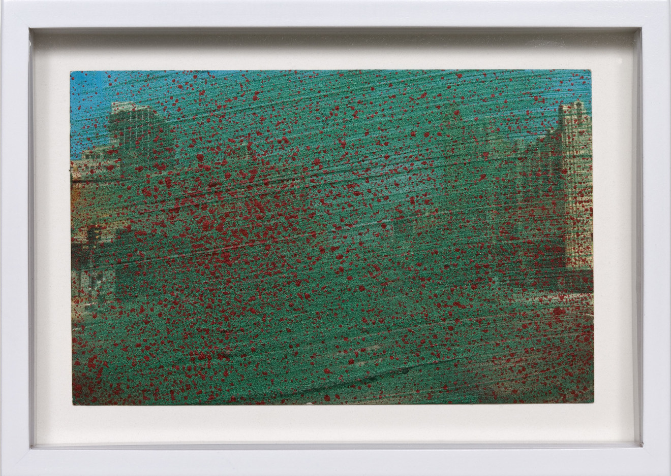 Thomas Lawson Altered Postcard 16: Polk Street, 1985