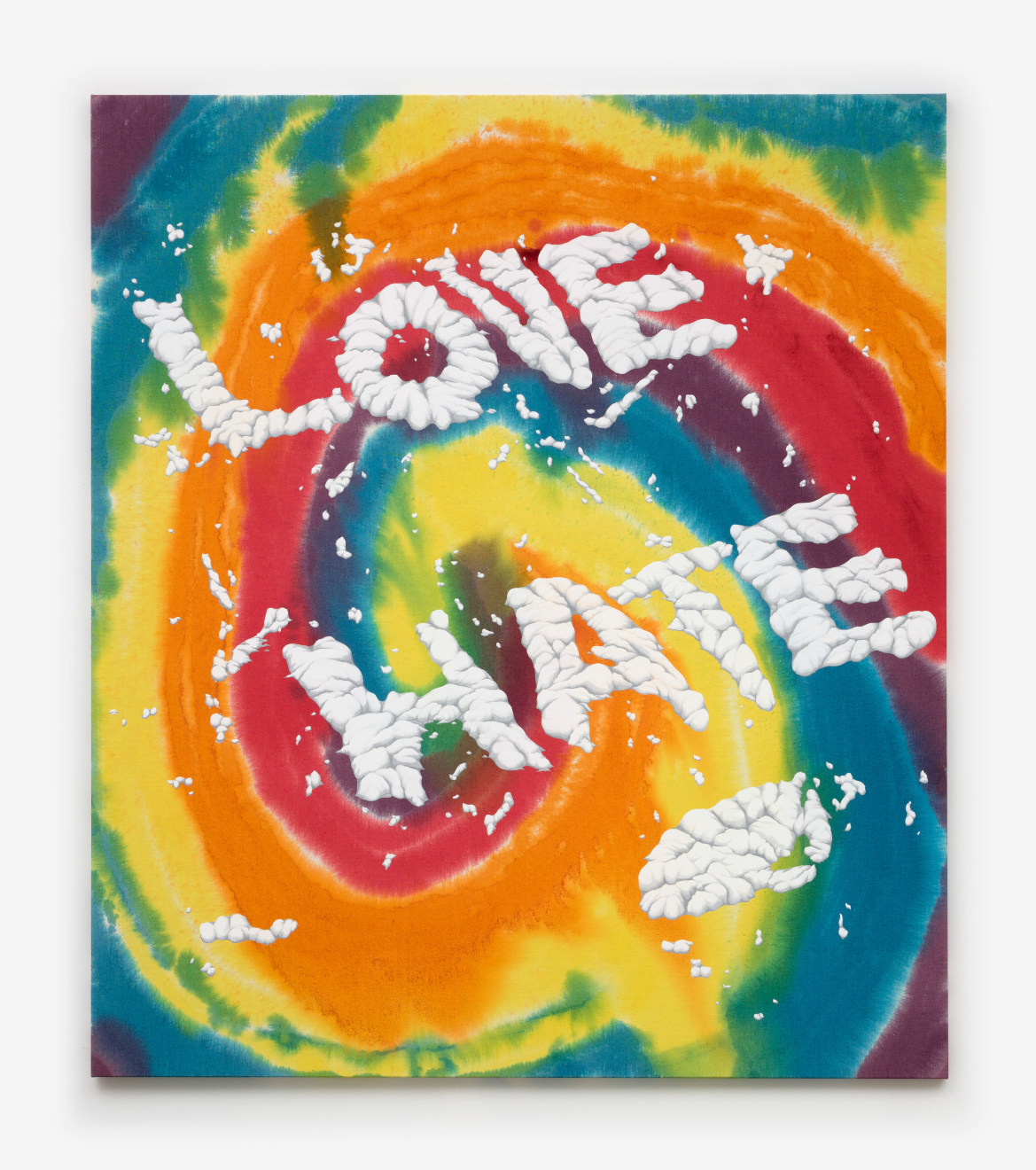 Joel Mesler, Untitled (Love, Hate), 2020