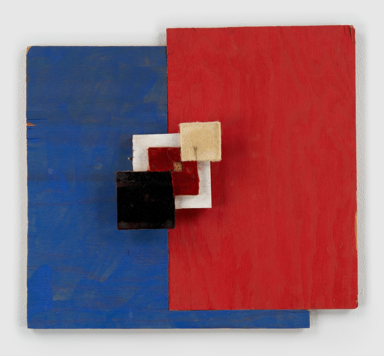 Richard Tuttle, Blue/Red - Velvet Squares, 2003