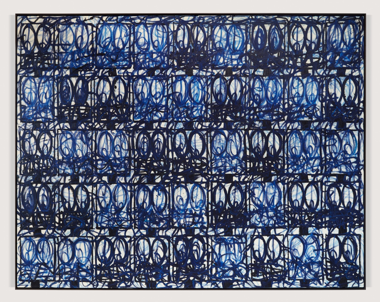Rashid Johnson, Bruise Painting &quot;Pennies from Heaven&quot;, 2021