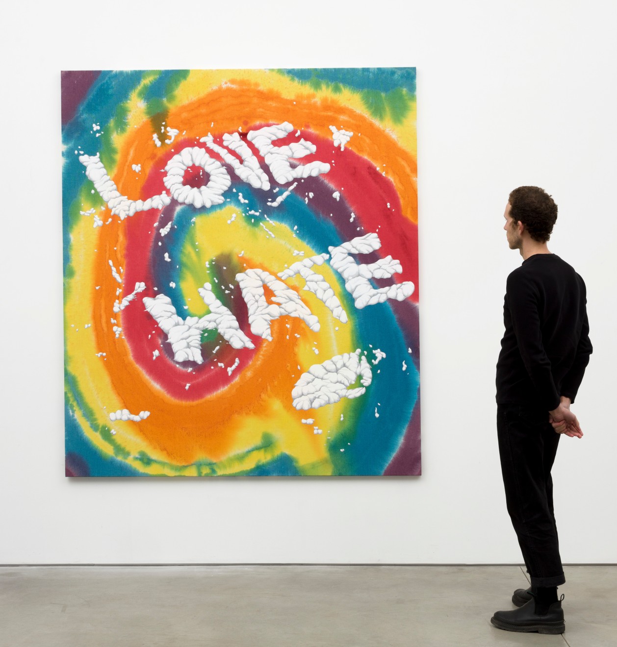 Joel Mesler, Untitled (Love, Hate), 2020