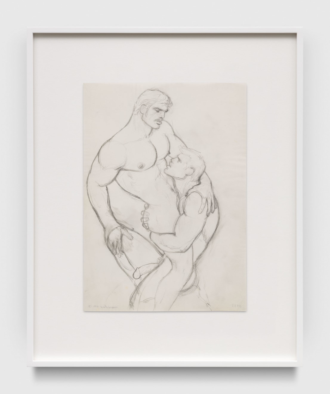 Tom of Finland, Untitled (Preparatory Drawing), c. 1969