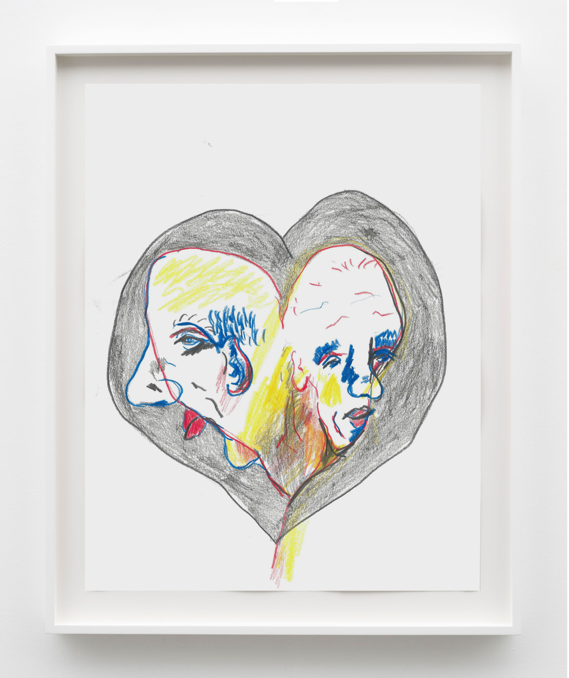 Joel Mesler, Heart With the Two Faces, 2016