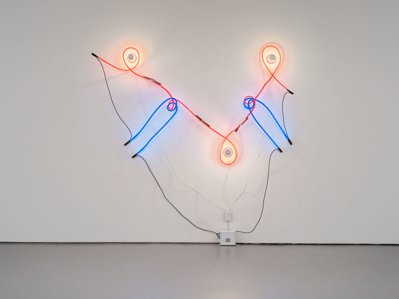 Keith Sonnier, Neon Wrapping Incandescent VI, 1968