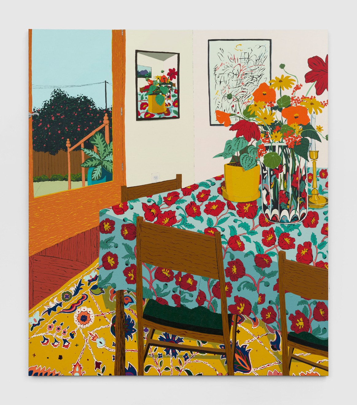 Hilary Pecis, Dining Room, 2024