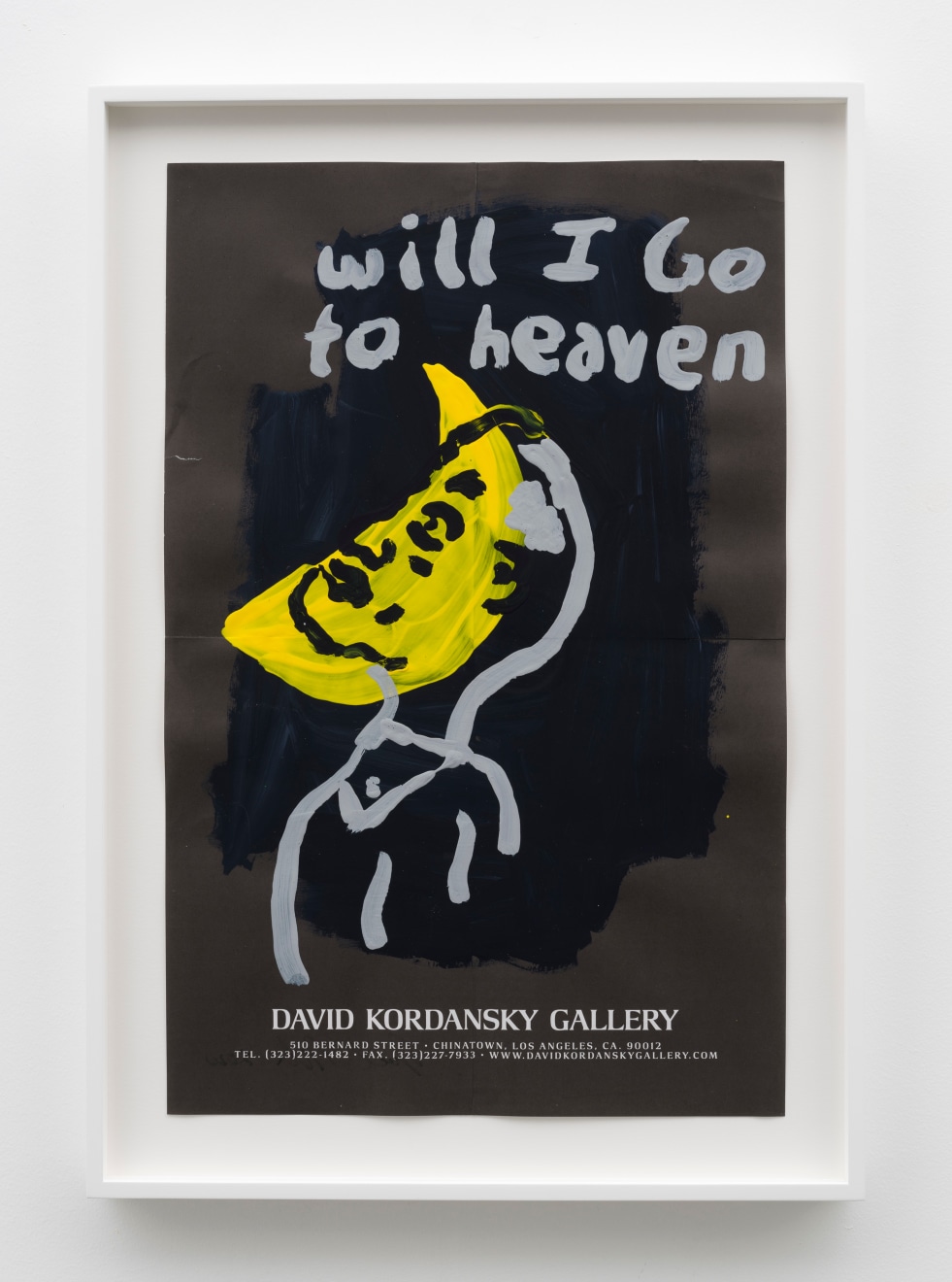 Joel Mesler, Untitled (Will I Go to Heaven), 2020