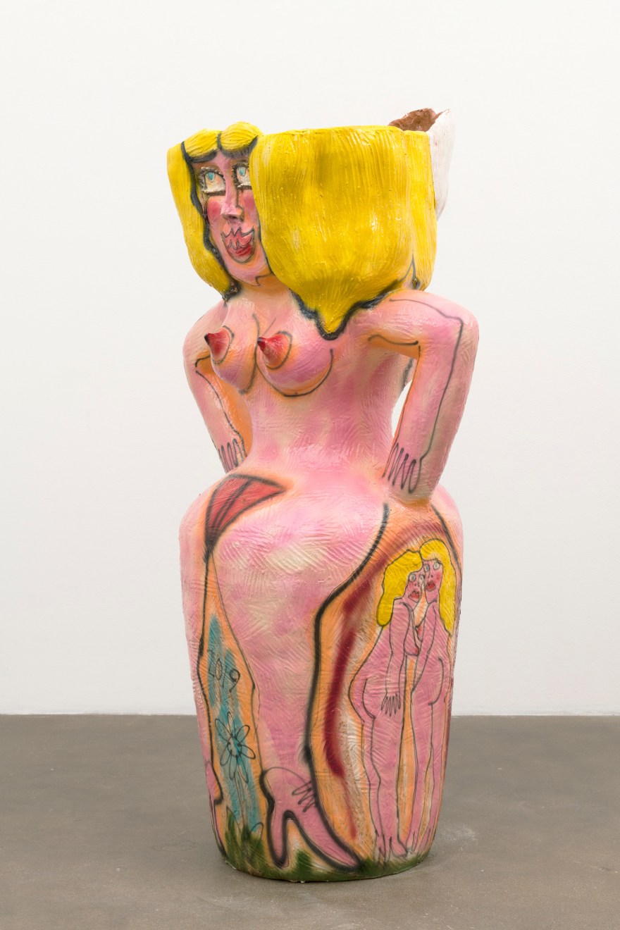 Untitled (Large Figure Smoking), 2019