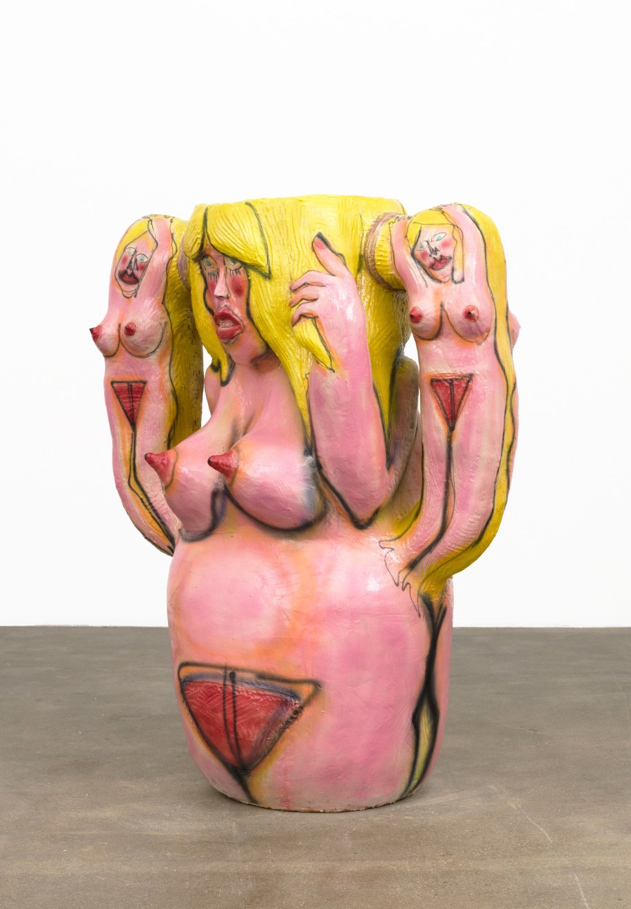 Ruby Neri Untitled (Figure with Small Women), 2019