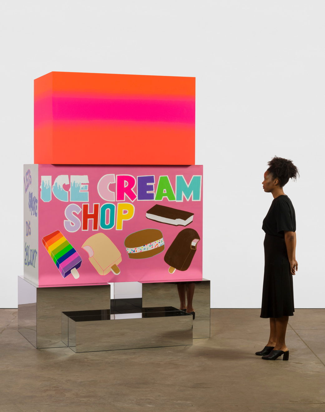 Lauren Halsey, Ice Cream Shop, 2020