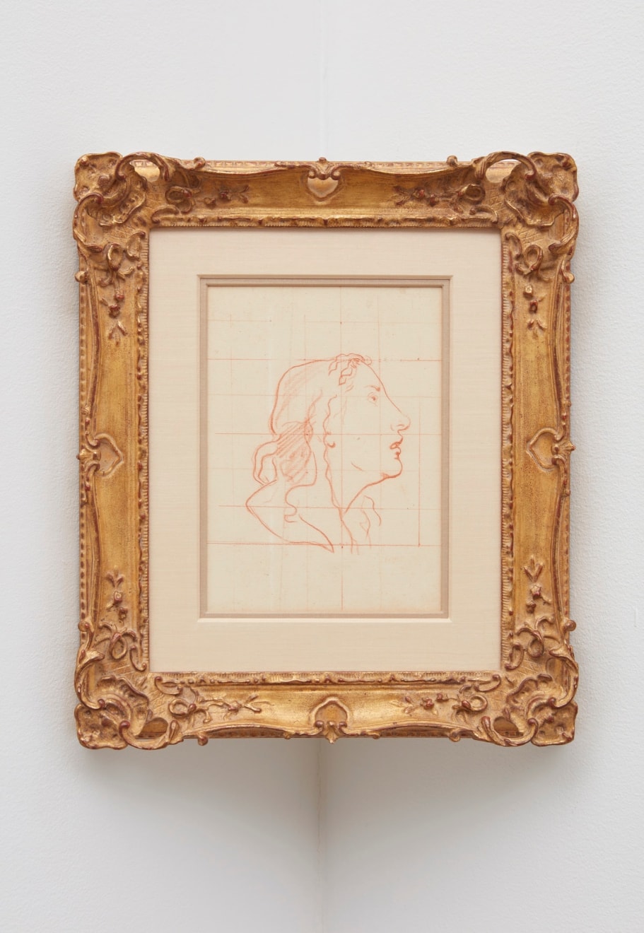 Edouard Manet T&ecirc;te de femme, drawn circa 1867