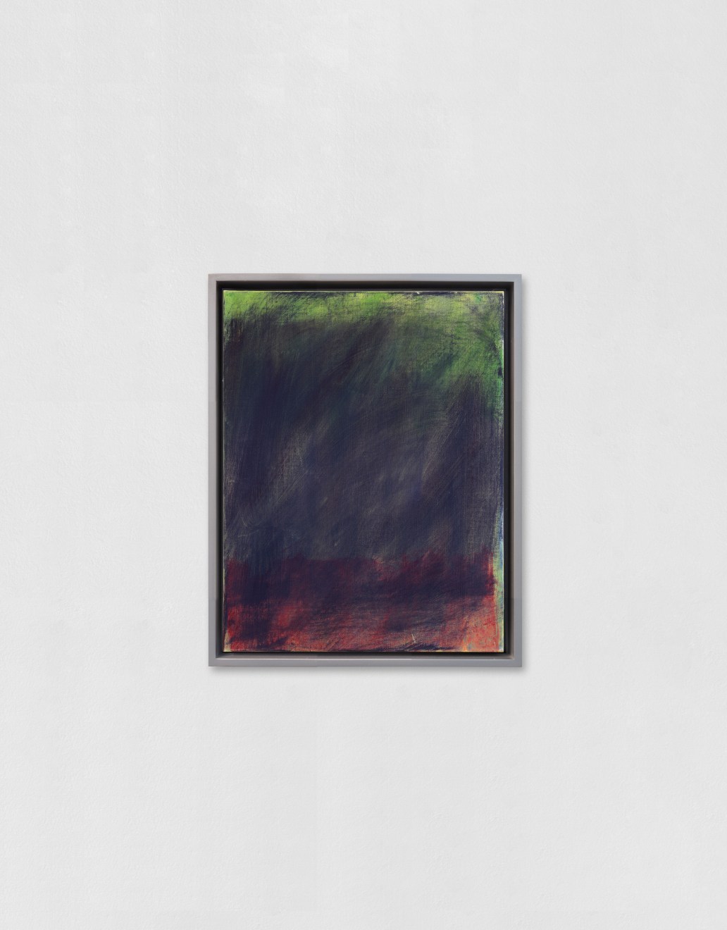 Ilse D&#039;Hollander, To Goethe (4), 1991, oil on canvas, painting: 17 3/4 x 13 7/8 x 3/4 inches, framed: 18 1/4 x 14 3/8 x 1 3/4 inches&nbsp;&copy; The Estate of Ilse D&rsquo;Hollander Courtesy: Sean Kelly, New York/Los Angeles