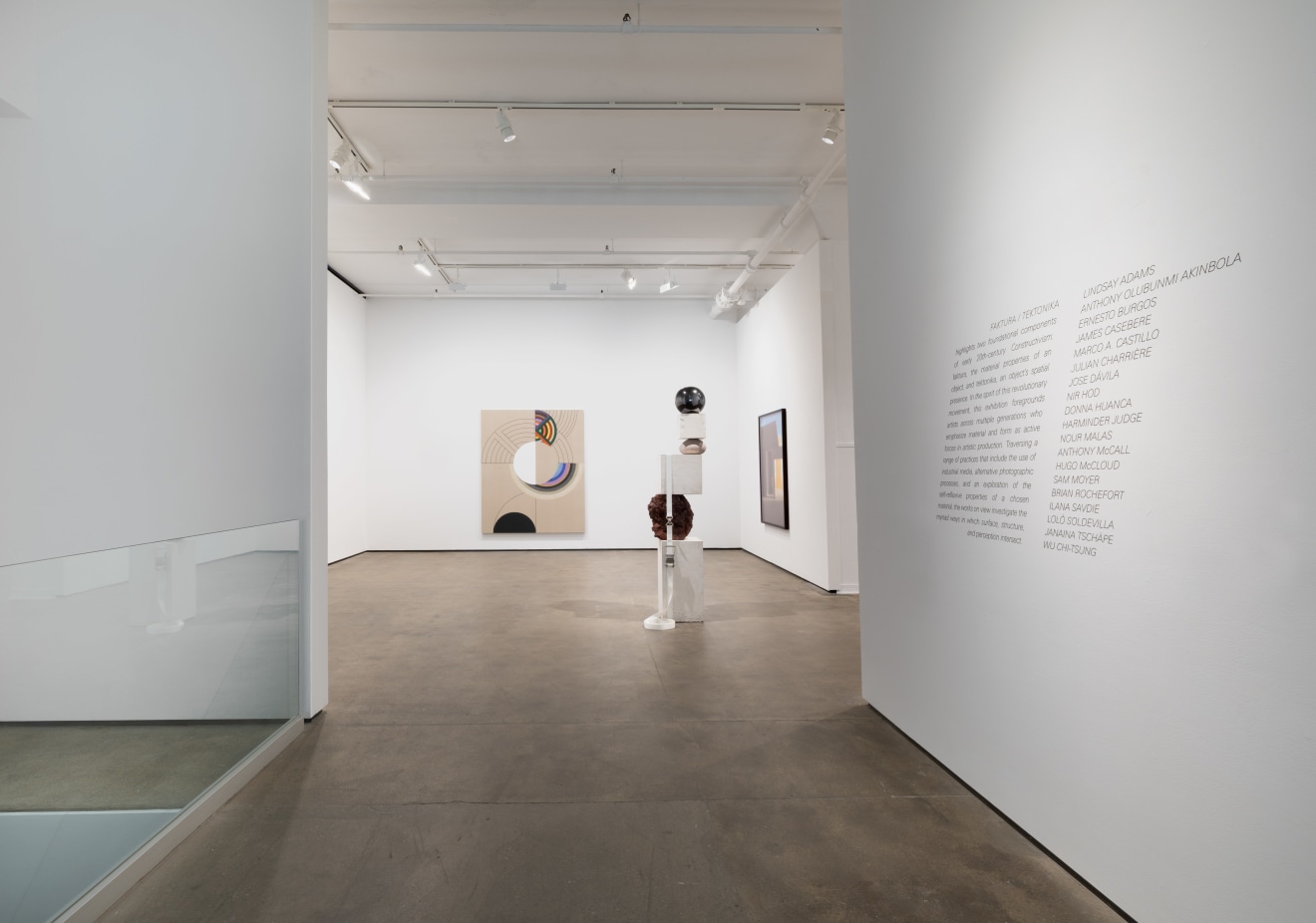 Installation view of&nbsp;Faktura / Tektonika at Sean Kelly, New York, June 27 &ndash; August 1, 2025, Photography: Adam Reich, Courtesy: Sean Kelly, New York/Los Angeles
