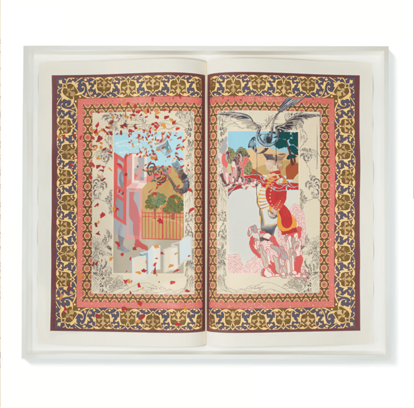 Shahzia Sikander in Beyond the Page: South Asian Miniature Painting and Britain, 1600 to Now