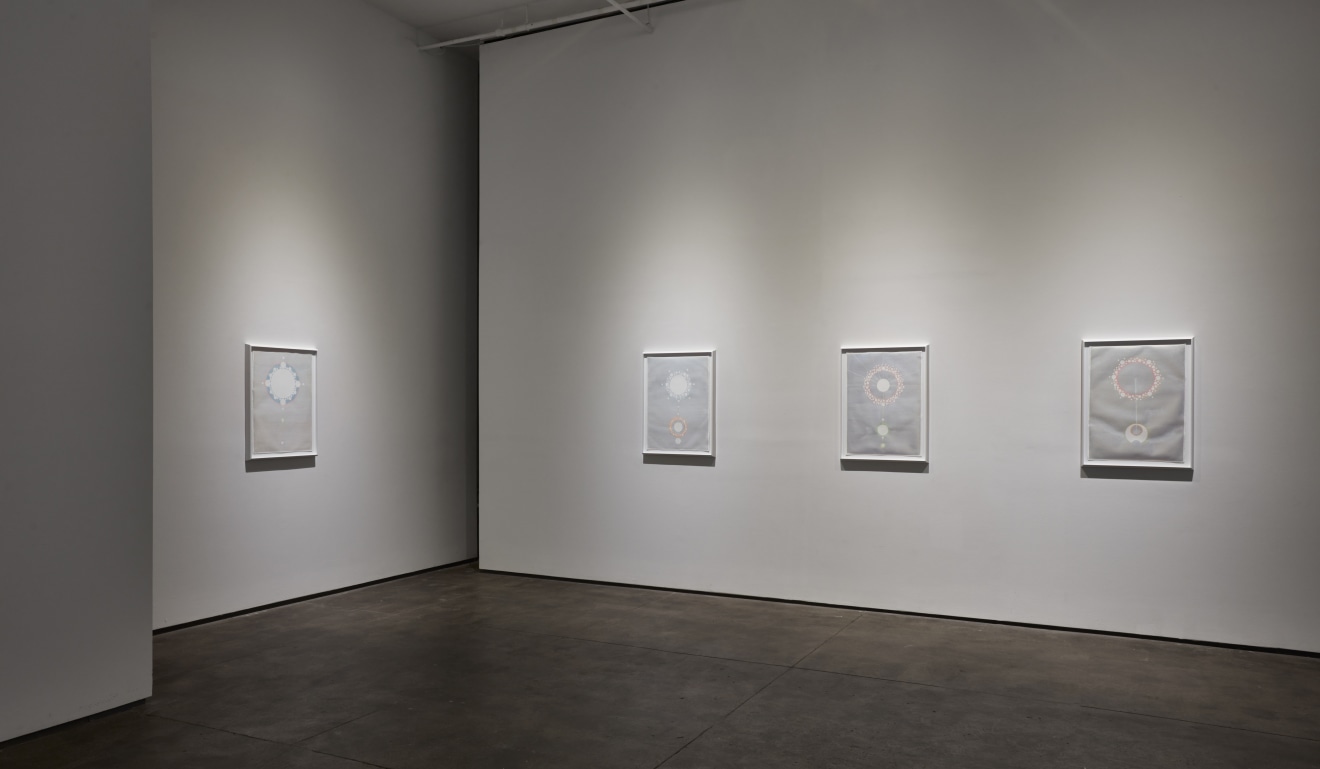 Installation view of Mariko Mori: Radiance at Sean Kelly, New York, October 31 – December 20, 2025, Photography: Jason Wyche, Courtesy: Sean Kelly, New York