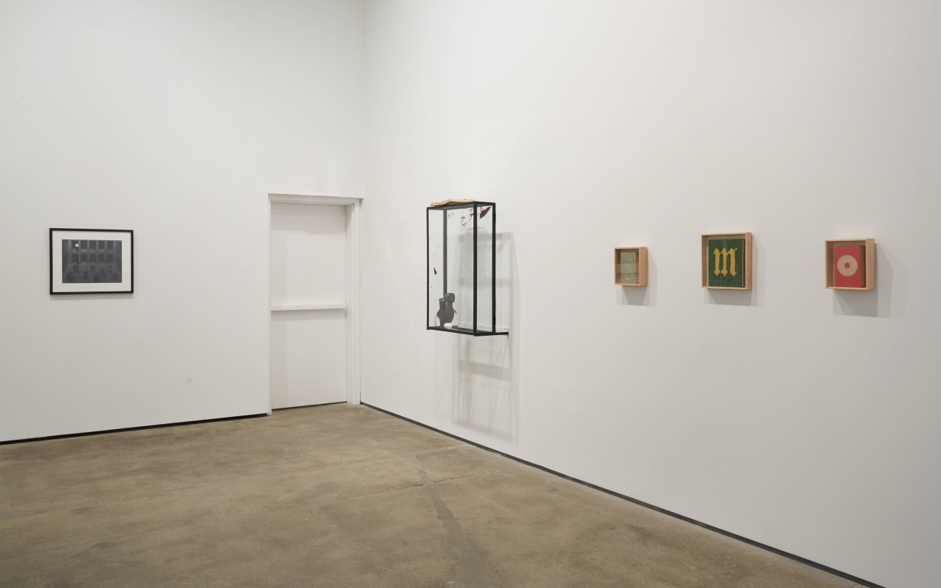 Installation view of By the Book at Sean Kelly, New York