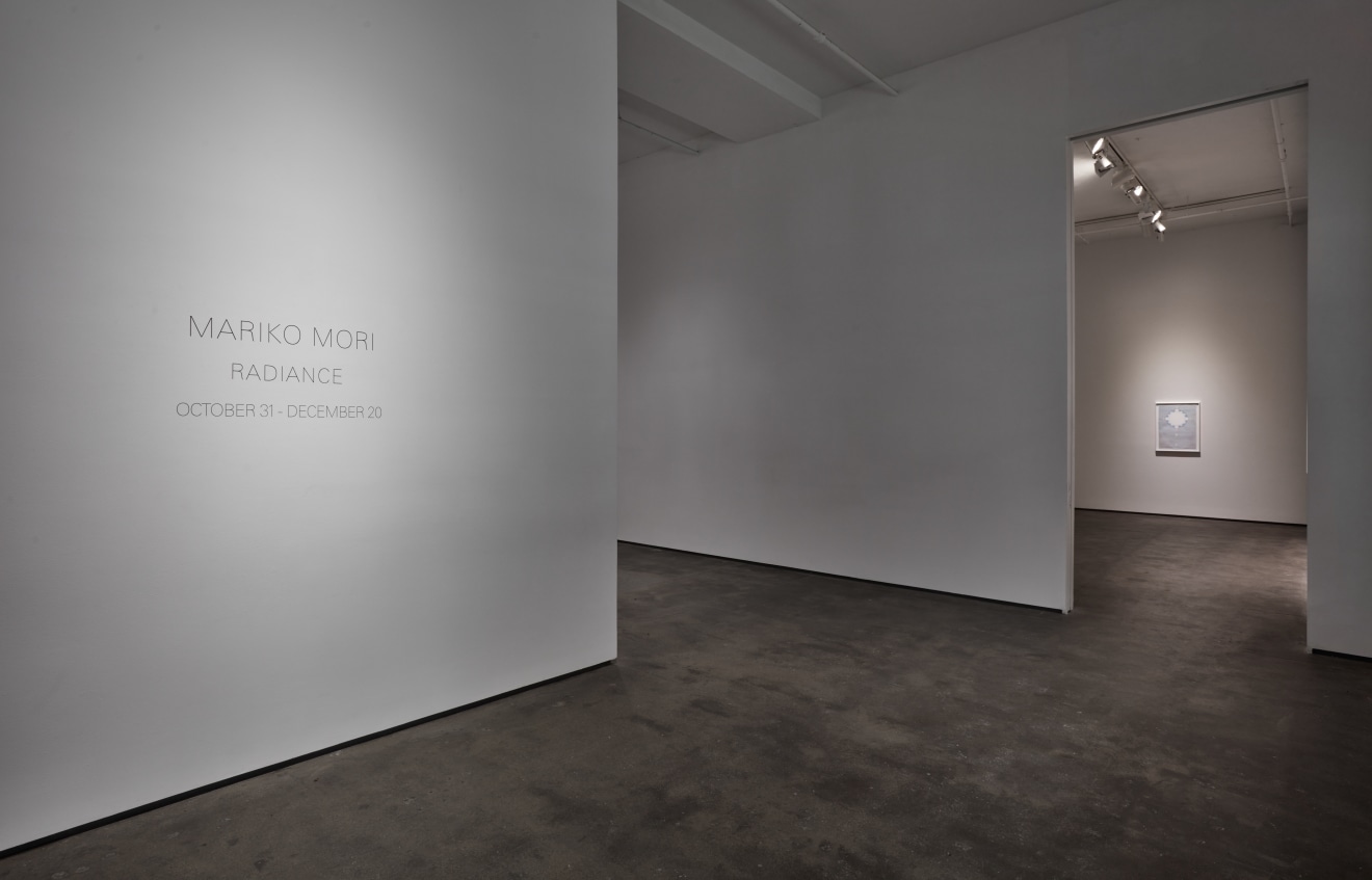 Installation view of Mariko Mori: Radiance at Sean Kelly, New York, October 31 – December 20, 2025, Photography: Jason Wyche, Courtesy: Sean Kelly, New York