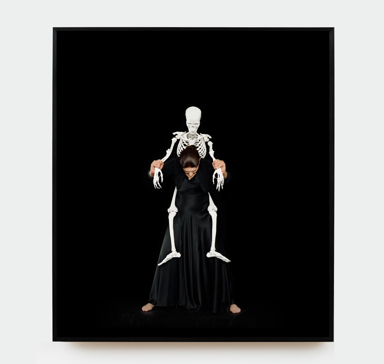MARINA ABRAMOVIC, Standing with Skeleton, 2008/2016
