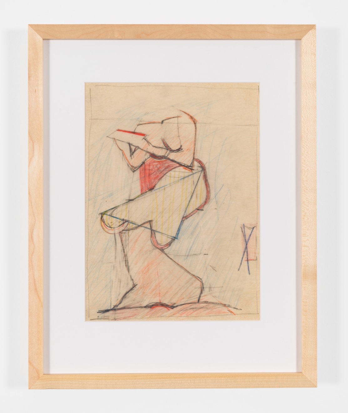 Untitled, 1968-1969 pencil and colored pencil on paper