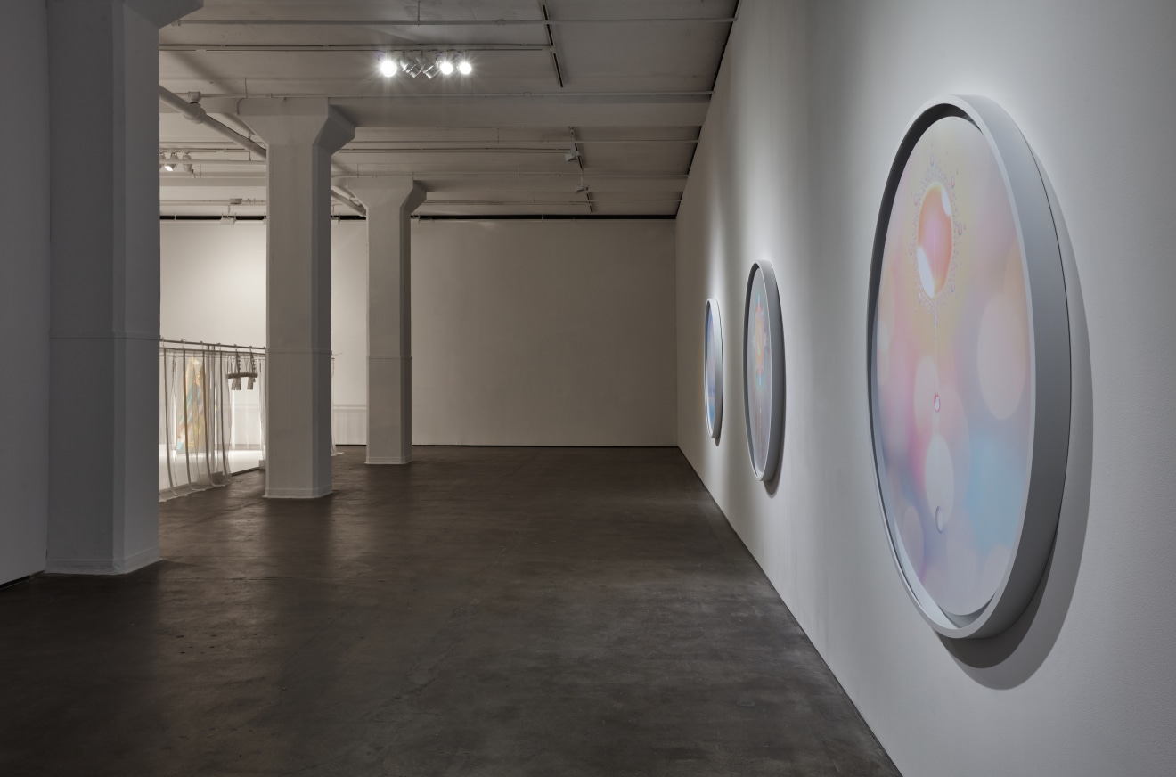 Installation view of Mariko Mori: Radiance at Sean Kelly, New York, October 31 – December 20, 2025, Photography: Jason Wyche, Courtesy: Sean Kelly, New York