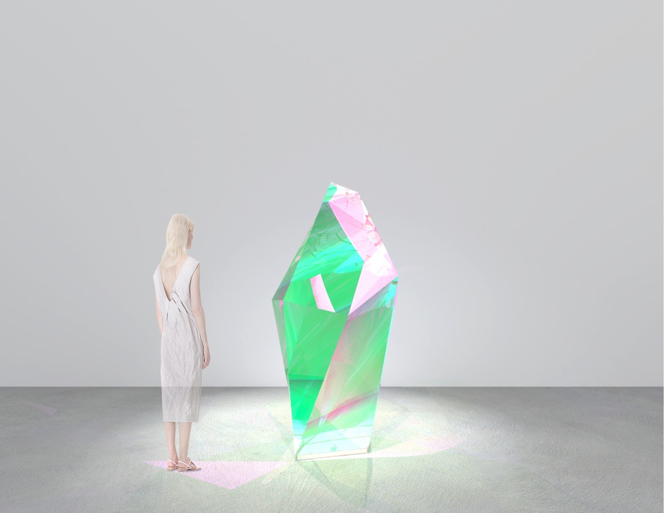 Mariko Mori in Bvlgari Kaleidos: Colors, Cultures and Crafts