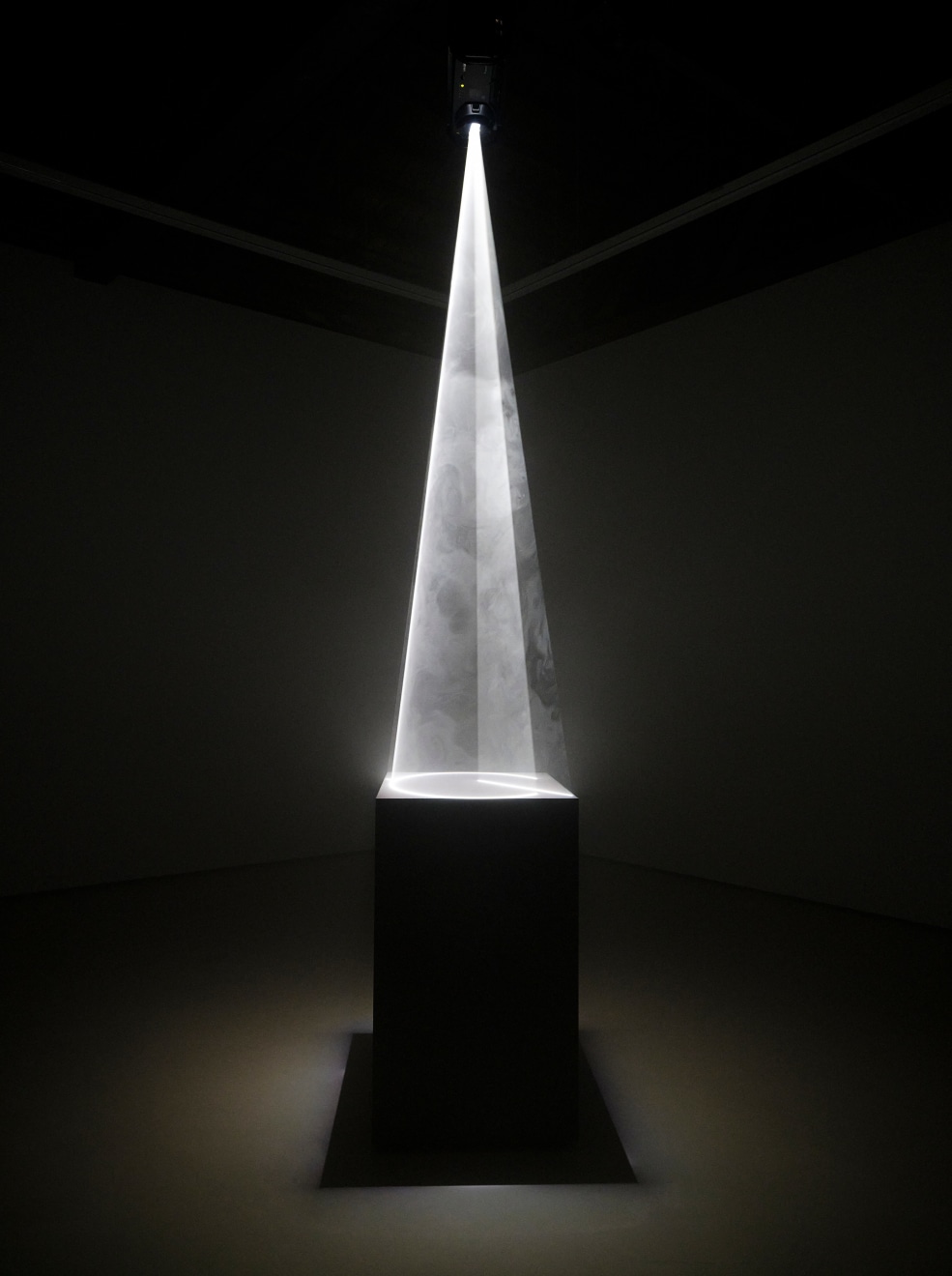 Installation view of Anthony McCall: New Solid Light Works and Early Drawings at Sean Kelly, Los Angeles, July 13&ndash;August 25, 2023, Photo: Brica Wilcox, Courtesy: Sean Kelly