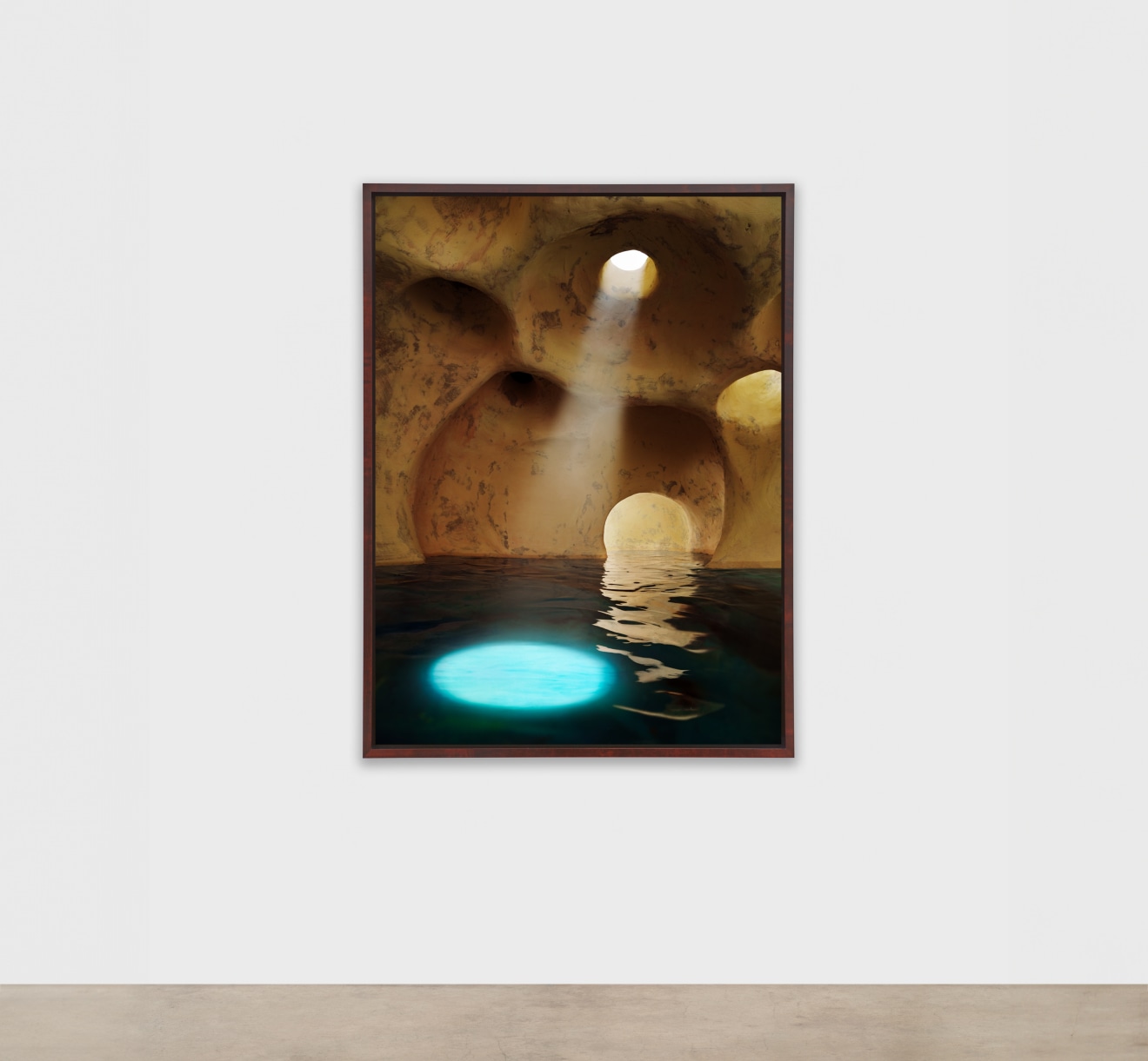 James Casebere, Cavern with Skylights V, 2024