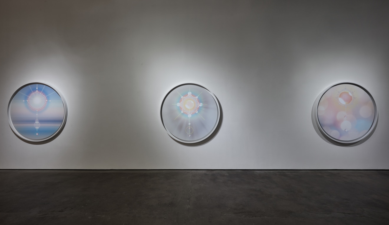 Installation view of Mariko Mori: Radiance at Sean Kelly, New York, October 31 – December 20, 2025, Photography: Jason Wyche, Courtesy: Sean Kelly, New York