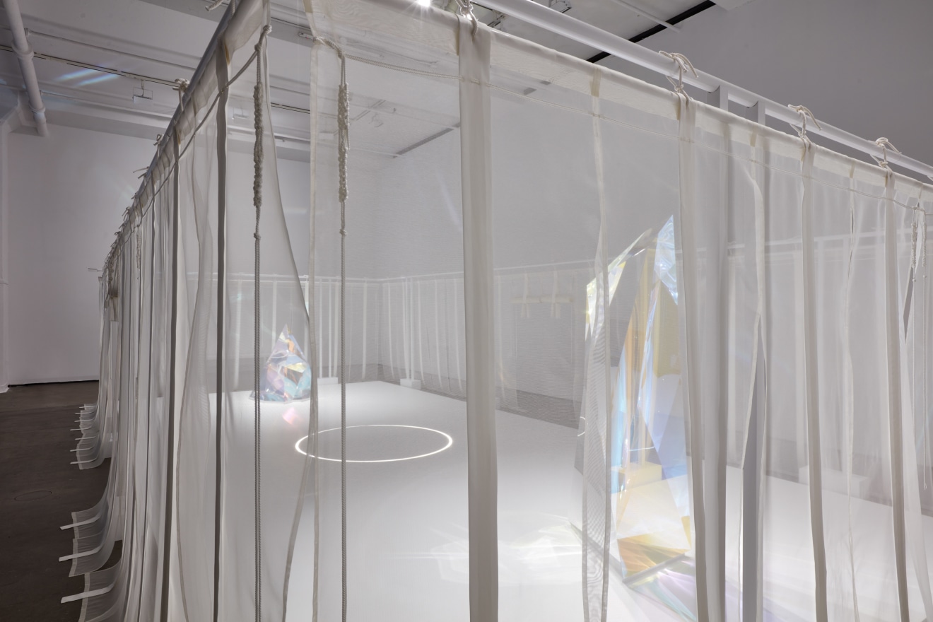 Installation view of Mariko Mori: Radiance at Sean Kelly, New York, October 31 – December 20, 2025, Photography: Jason Wyche, Courtesy: Sean Kelly, New York