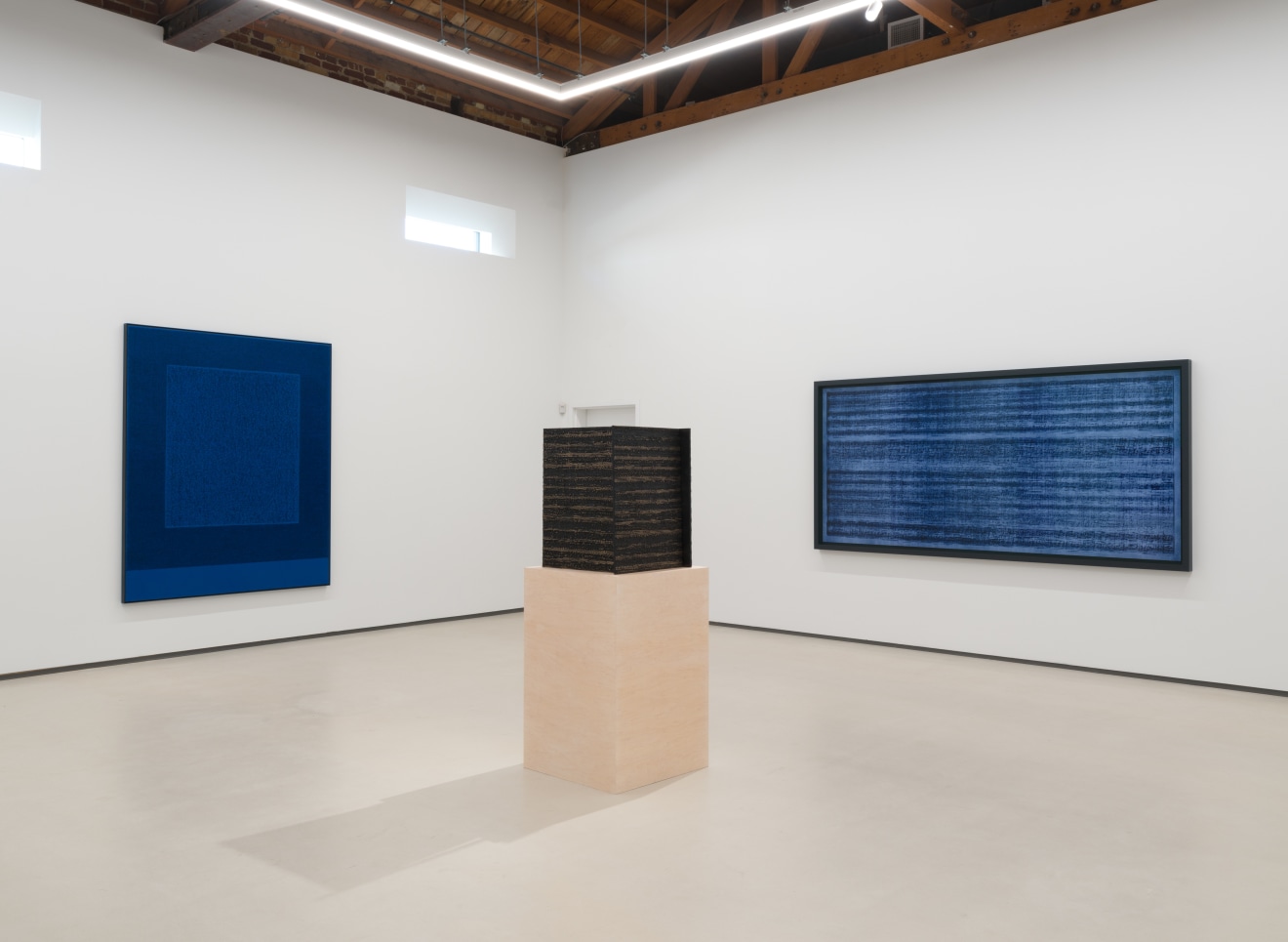 Installation view of Idris Khan: The Pattern of Landscape at Sean Kelly, Los Angeles, September 17 - November 5, 2022, Photography: Jeff McLane, Courtesy: Sean Kelly