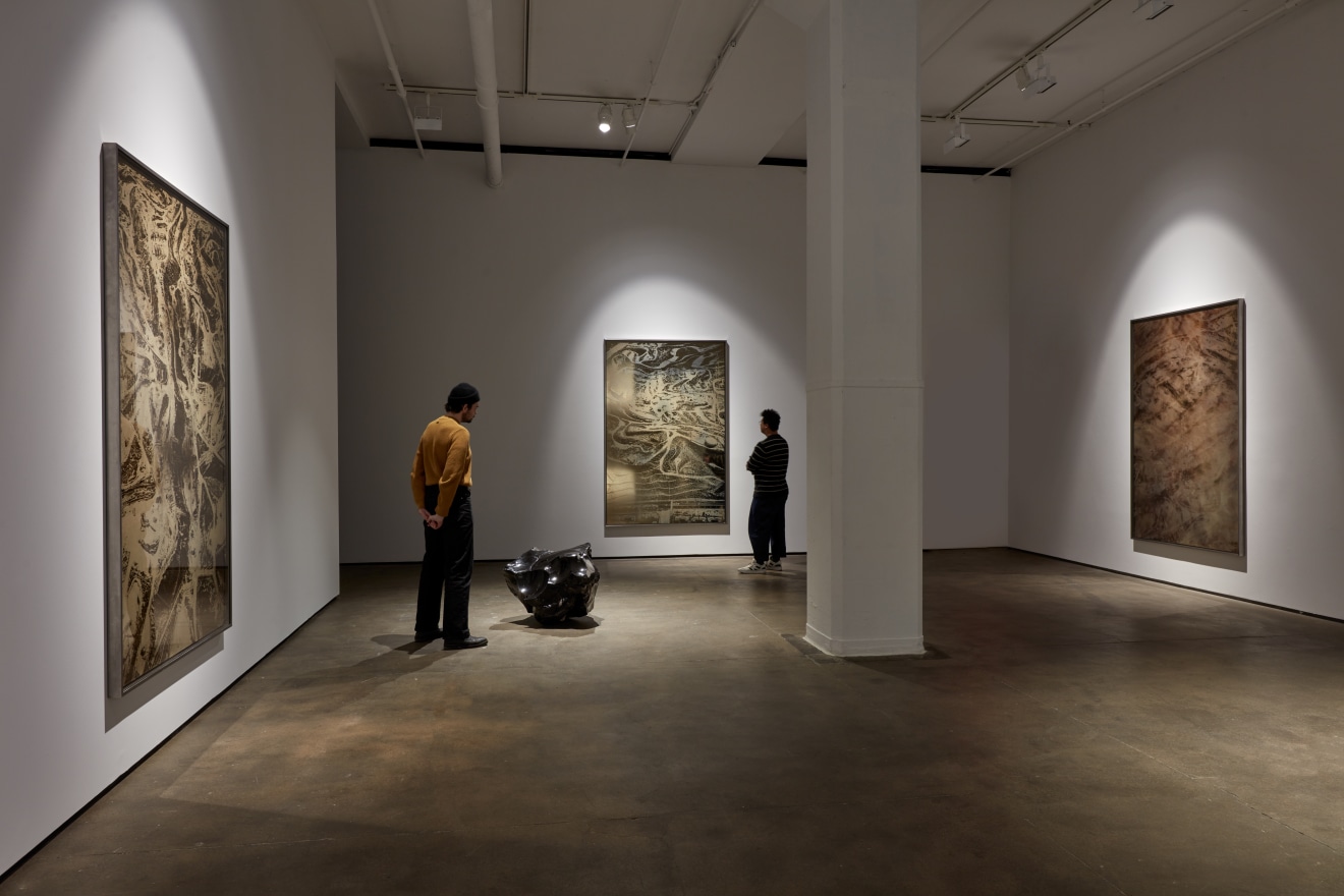 Installation view of Julian Charri&egrave;re: Buried Sunshine at Sean Kelly, New York, January 12 &ndash; March 2, 2024, Photography: Jason Wyche, Courtesy: Sean Kelly