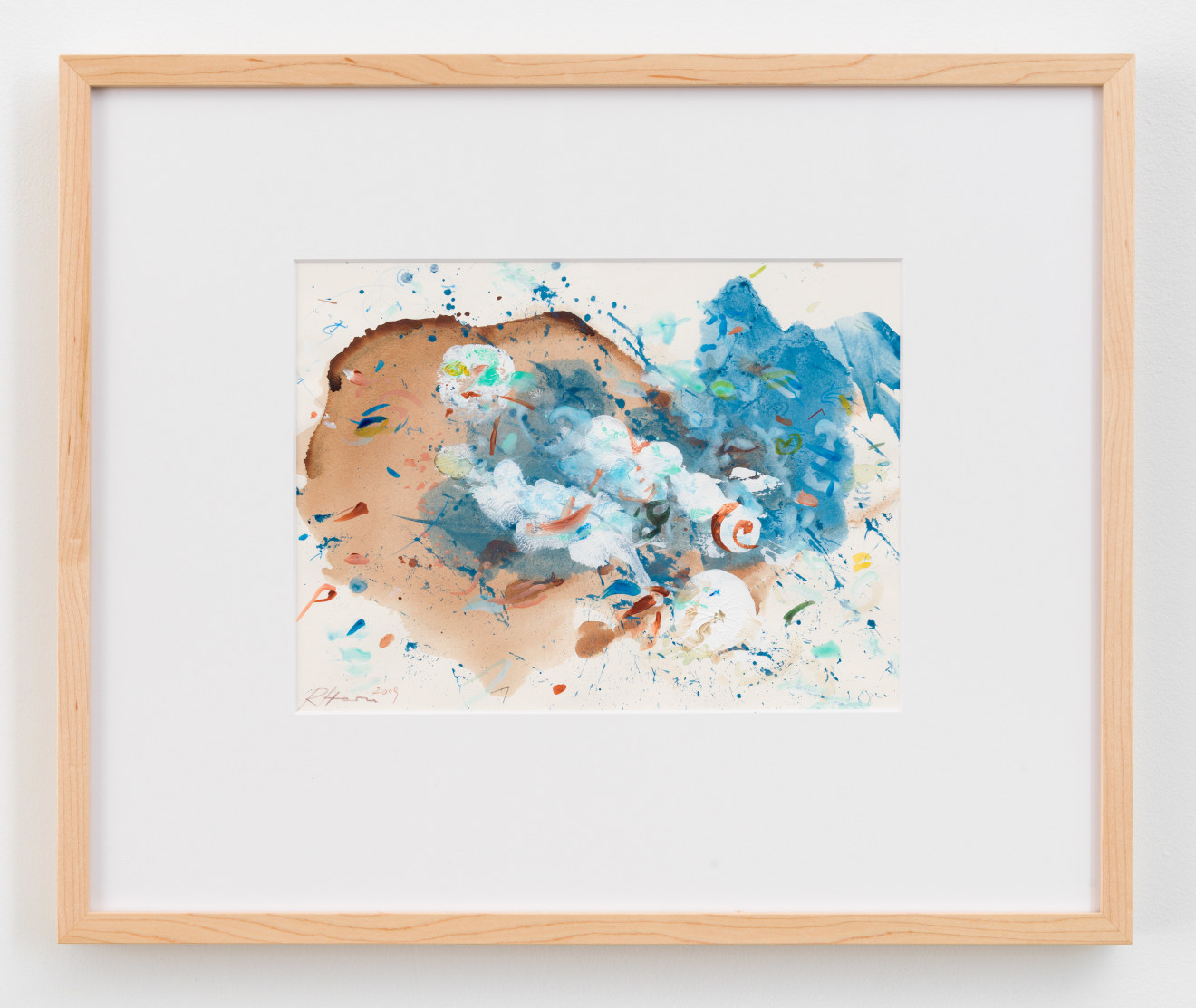 Untitled, 2009 mixed media on paper