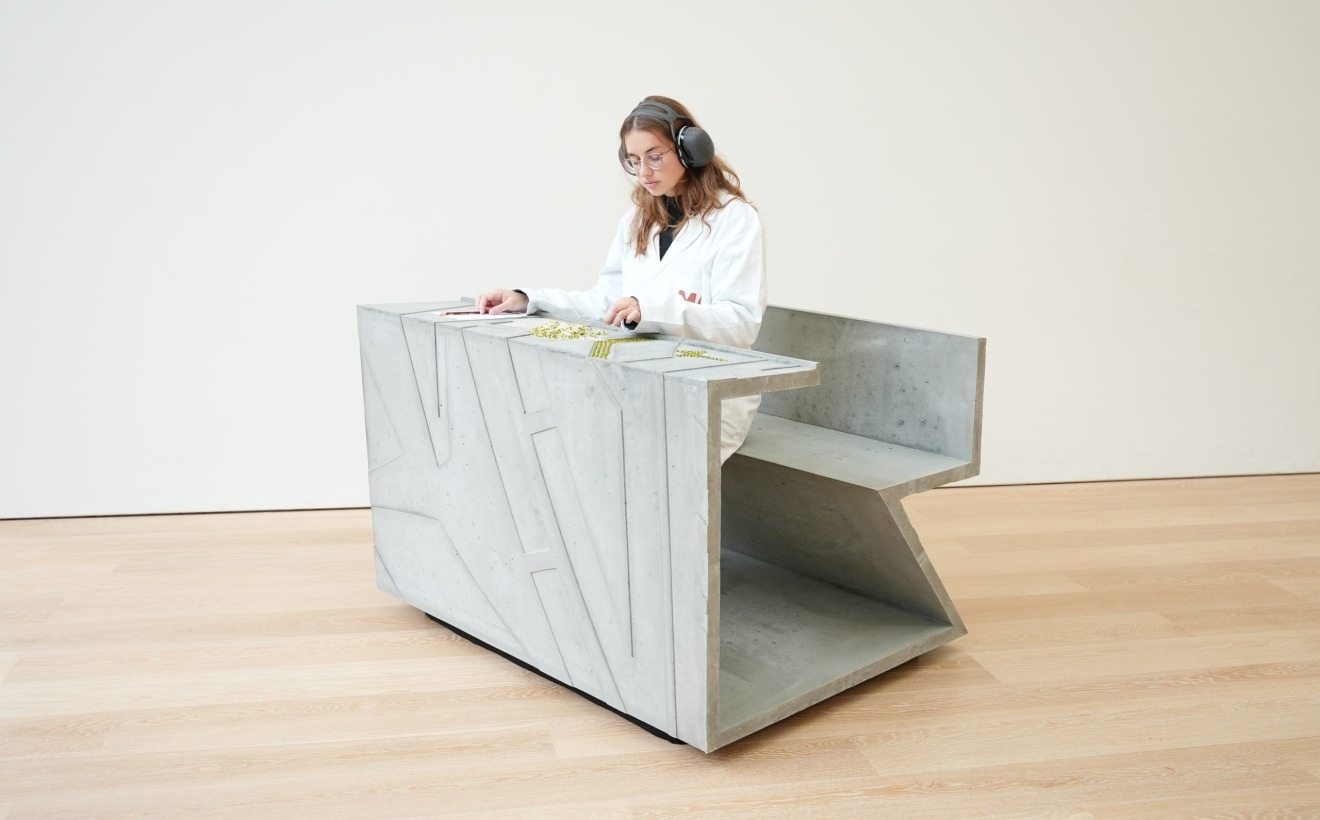 Marina Abramović in Stillness in the storm