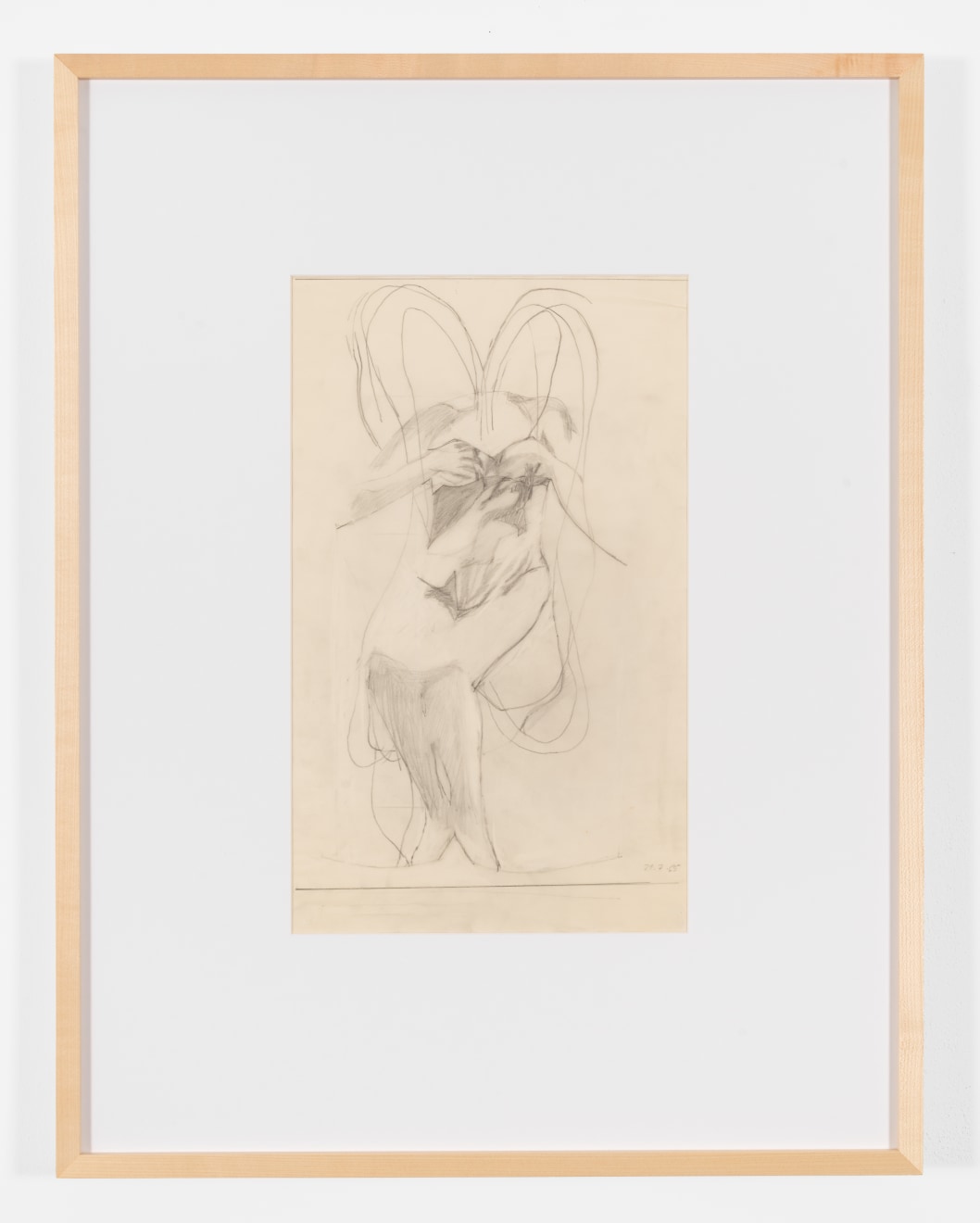 Untitled, 1966, pencil on paper