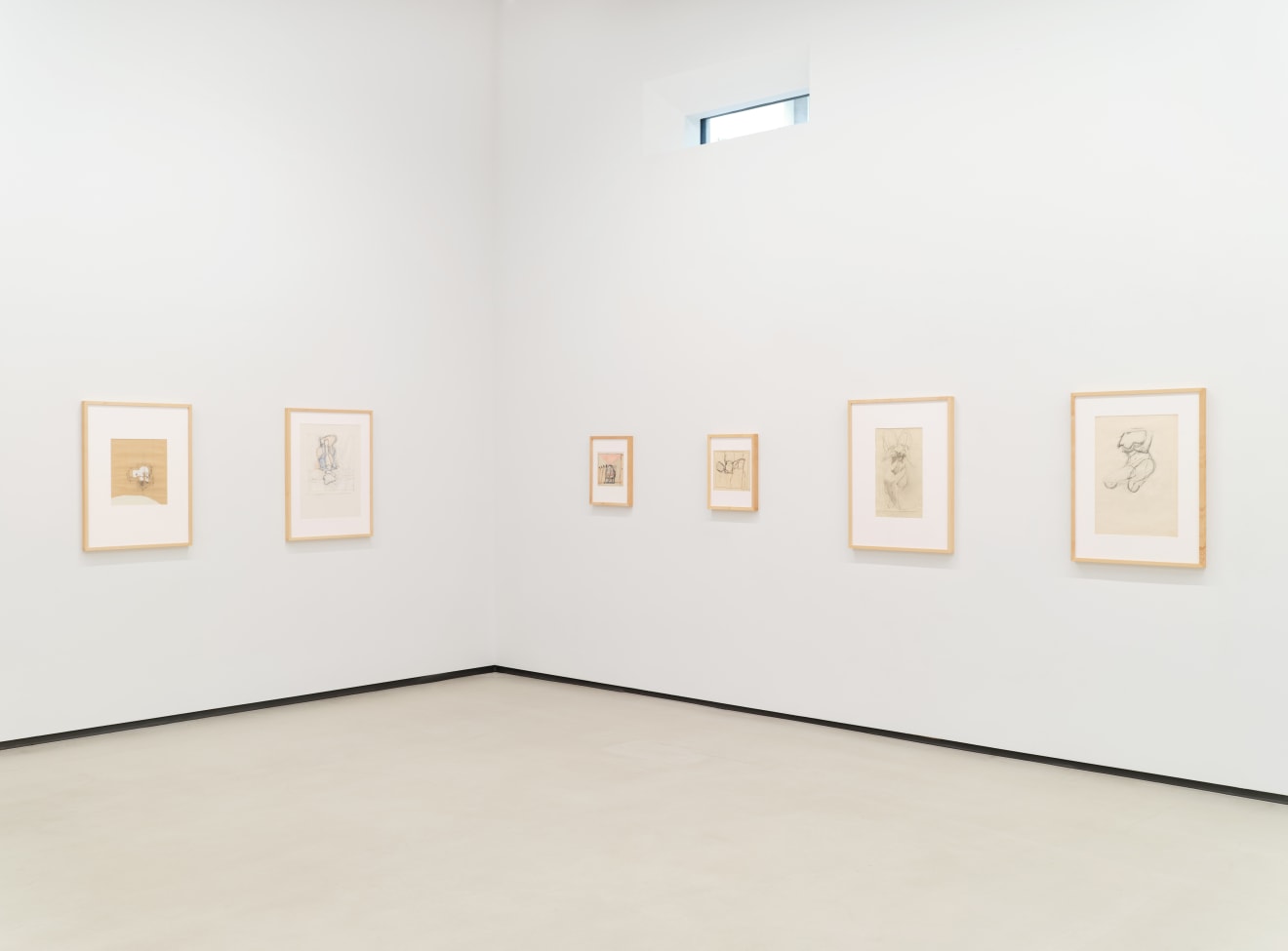 Installation view of&nbsp;Rebecca Horn: Labyrinth of the Soul: Drawings 1965-2015&nbsp;at Sean Kelly, Los Angeles, March 11&ndash;April 22, 2023, Photography: Brica Wilcox, Courtesy: Sean Kelly