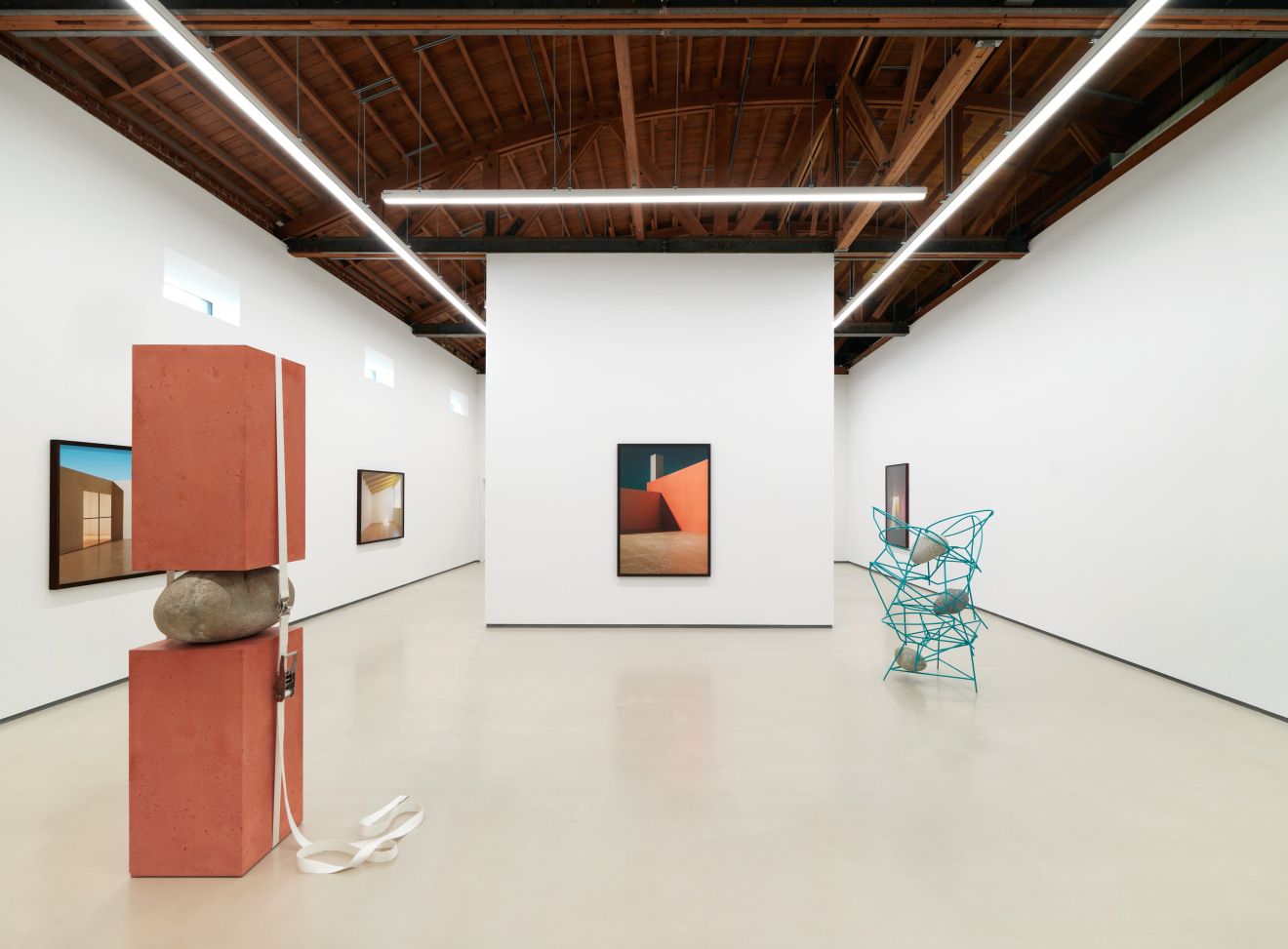 Installation view of James Casebere and Jose D&aacute;vila: The Poetic Dimension at Sean Kelly, Los Angeles, September 13 &ndash; November 1, 2025, Photography: Brica Wilcox, Courtesy: Sean Kelly, New York/Los Angeles
